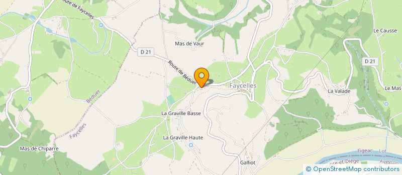 localisation de l'entreprise MONSIEUR JEAN CAPRARO  CAPDENAC