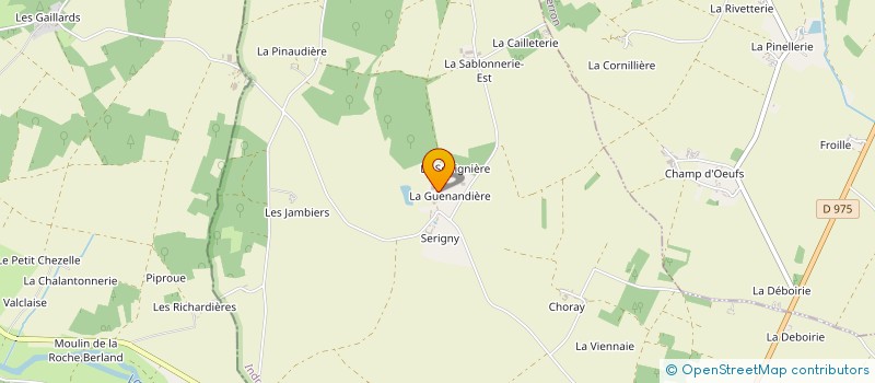 localisation de l'entreprise MONSIEUR JEAN CAPRON à MARTIZAY