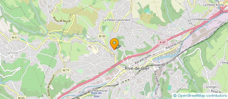 localisation de l'entreprise MONSIEUR JEAN CAPUANO à RIVE-DE-GIER