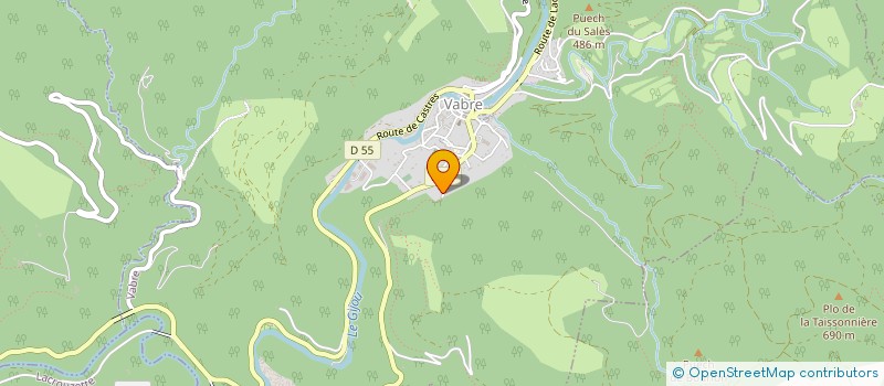 localisation de l'entreprise MONSIEUR JEAN CARAYON  SAINT-PIERRE-DE-TRIVISY