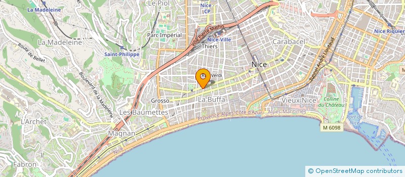 localisation de l'entreprise MONSIEUR JEAN CARBONEL à NICE