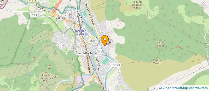 localisation de l'entreprise MONSIEUR JEAN CARBONNE à TARASCON-SUR-ARIEGE