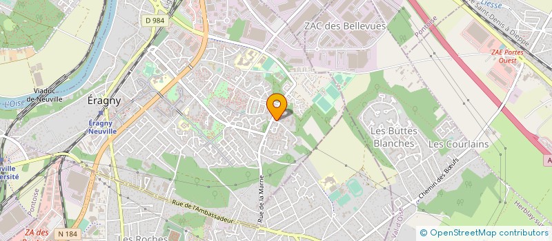 localisation de l'entreprise MONSIEUR JEAN CARBONNET à ERAGNY