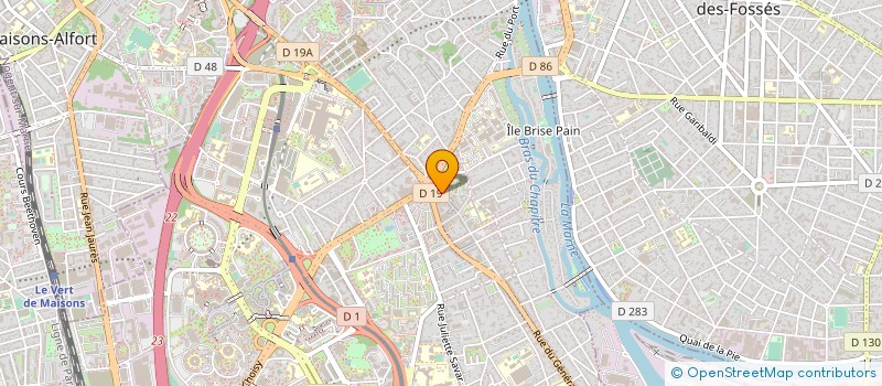 localisation de l'entreprise MONSIEUR JEAN CARCANADE  CRETEIL