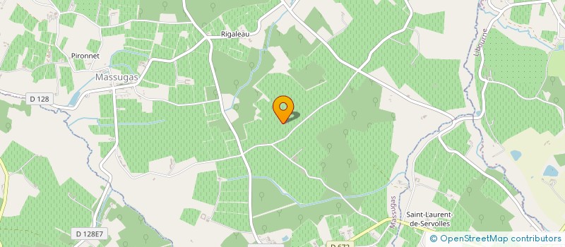 localisation de l'entreprise MONSIEUR JEAN CARDARELLI  PELLEGRUE