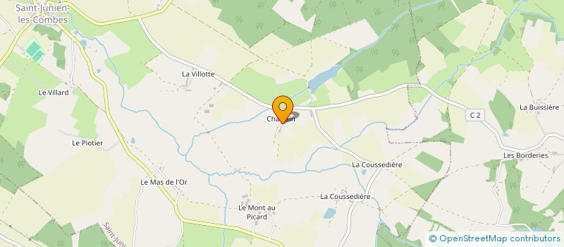 localisation de l'entreprise MONSIEUR JEAN CARDINAL à SAINT-JUNIEN-LES-COMBES