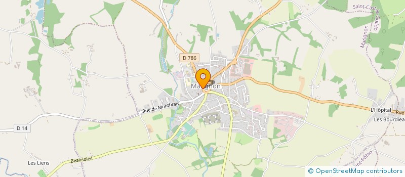 localisation de l'entreprise MONSIEUR JEAN CAREMEL  MATIGNON