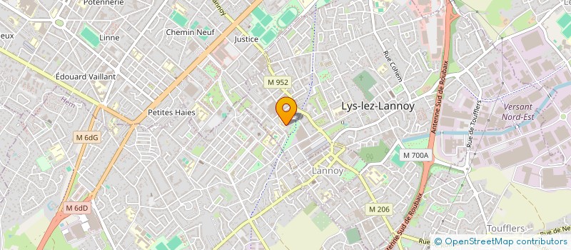 localisation de l'entreprise MONSIEUR JEAN CARETTE  LYS-LEZ-LANNOY