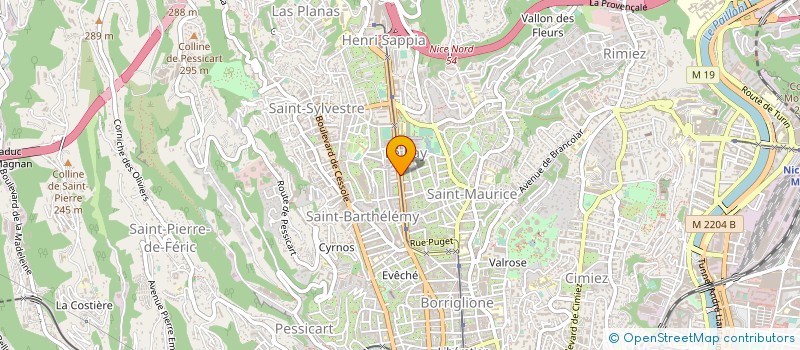 localisation de l'entreprise MONSIEUR JEAN CARIAS à NICE