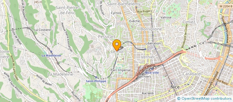 localisation de l'entreprise MONSIEUR JEAN CARLES  ALBIEZ-MONTROND