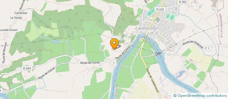 localisation de l'entreprise MONSIEUR JEAN CARLES  CASTELMORON SUR LOT