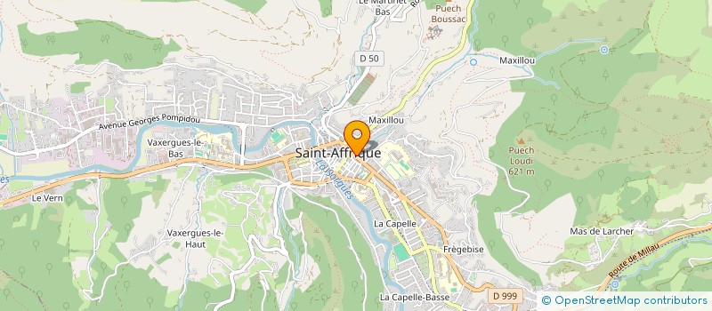 localisation de l'entreprise MONSIEUR JEAN CARLES  SAINT-AFFRIQUE