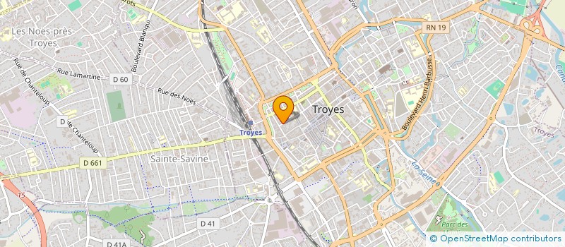 localisation de l'entreprise MONSIEUR JEAN-CARLO CASSIS  TROYES