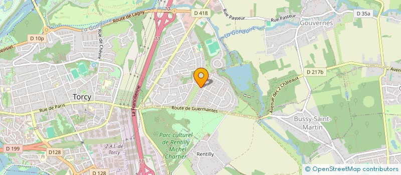 localisation de l'entreprise MONSIEUR JEAN CARLOS CARNERO  SAINT-THIBAULT-DES-VIGNES