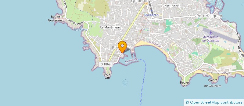 localisation de l'entreprise MONSIEUR JEAN CARN  QUIBERON