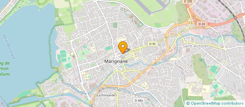 localisation de l'entreprise MONSIEUR JEAN CARNUS à MARIGNANE