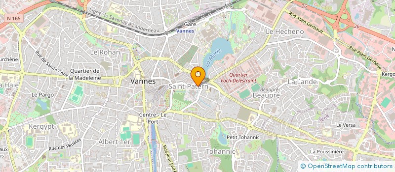 localisation de l'entreprise MONSIEUR JEAN CARO à VANNES