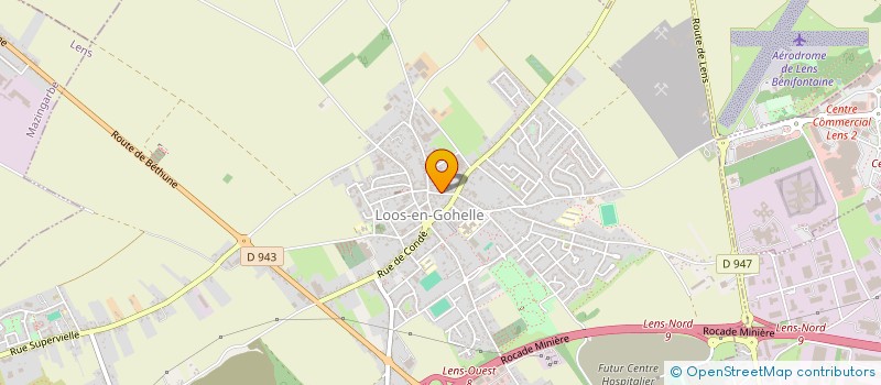 localisation de l'entreprise MONSIEUR JEAN CARON  LOOS-EN-GOHELLE