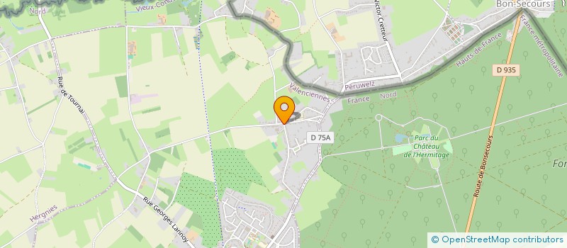 localisation de l'entreprise MONSIEUR JEAN CARON  VIEUX-CONDE