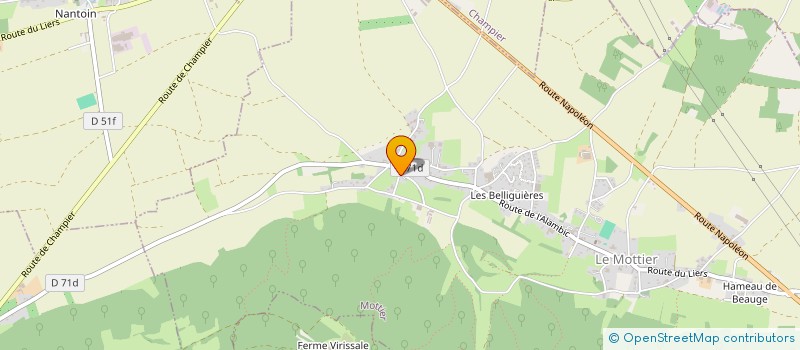 localisation de l'entreprise MONSIEUR JEAN CARPANO  MOTTIER