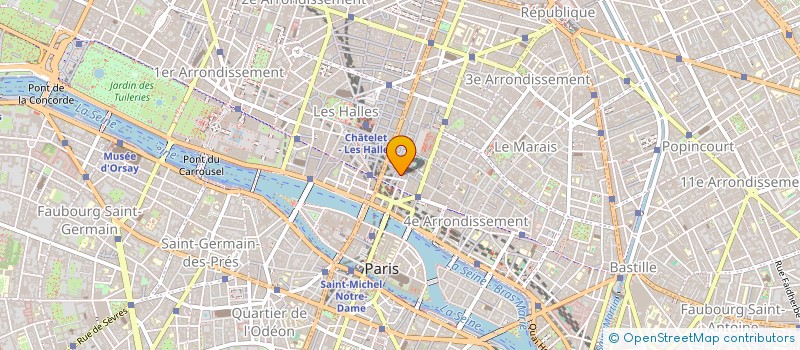 localisation de l'entreprise MONSIEUR JEAN CARPENTIER  PARIS