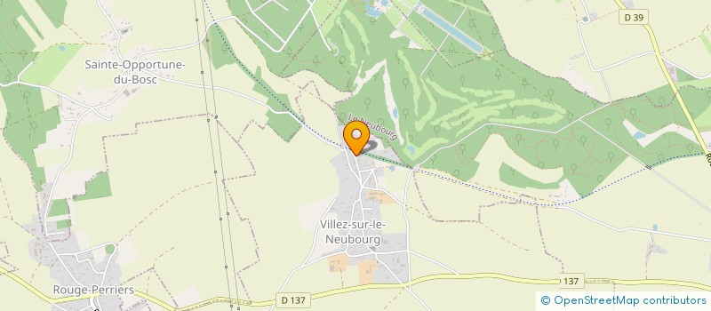 localisation de l'entreprise MONSIEUR JEAN CARPON  LE NEUBOURG