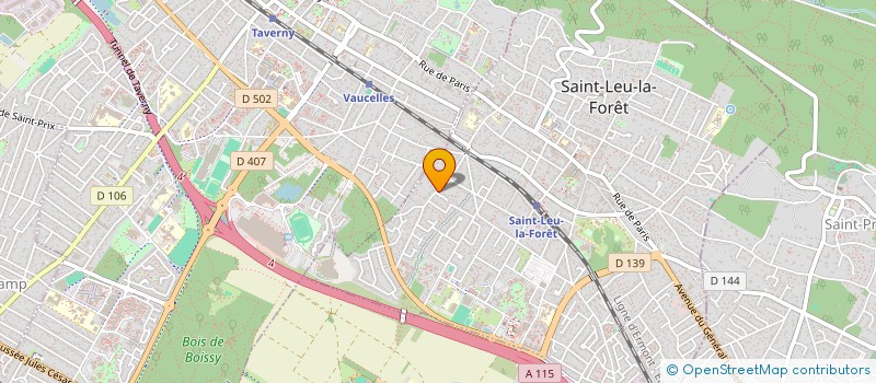 localisation de l'entreprise MONSIEUR JEAN CARRE à SAINT-LEU-LA-FORET