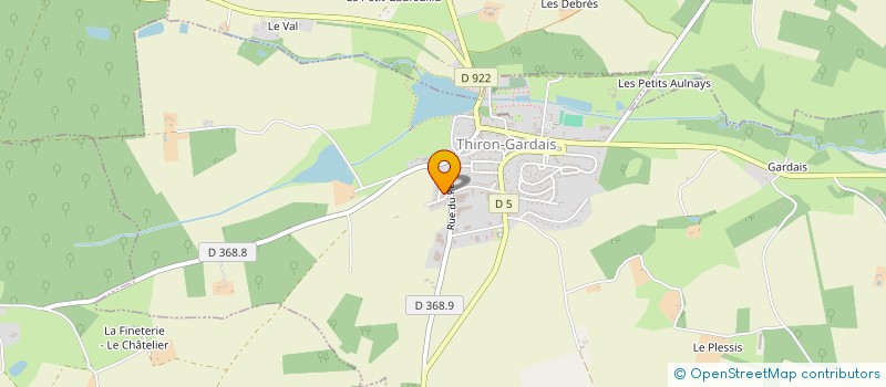 localisation de l'entreprise MONSIEUR JEAN CARRE à LUIGNY
