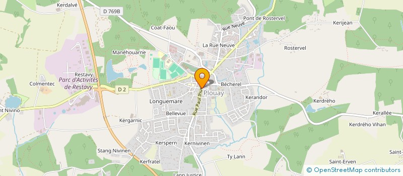 localisation de l'entreprise MONSIEUR JEAN CARRE à PLOUAY
