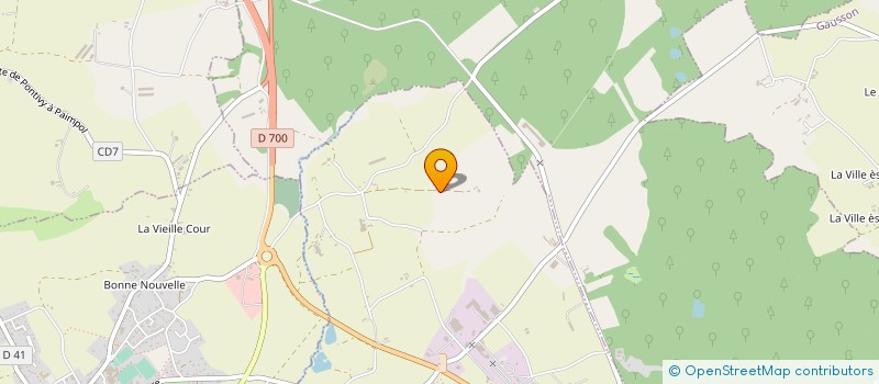 localisation de l'entreprise MONSIEUR JEAN CARREE  SAINT-THELO