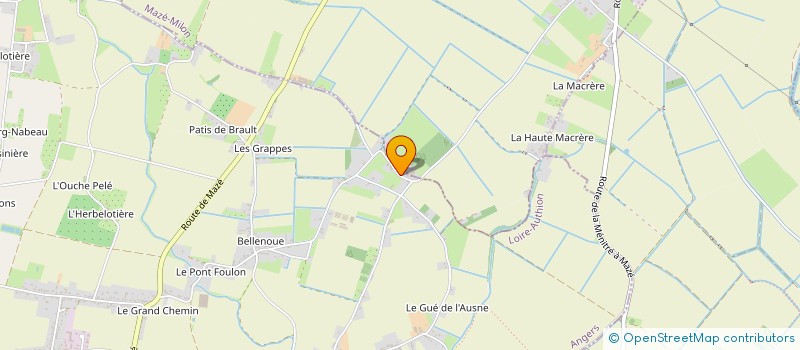 localisation de l'entreprise MONSIEUR JEAN CARREEL à LOIRE-AUTHION