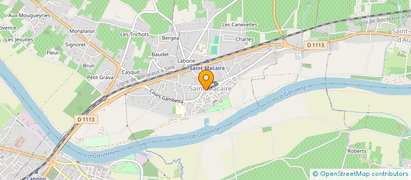 localisation de l'entreprise MONSIEUR JEAN CARRERE à SAINT-MACAIRE