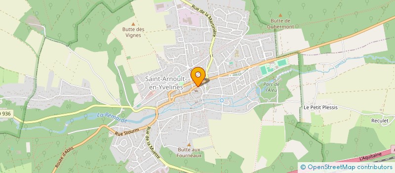 localisation de l'entreprise MONSIEUR JEAN CARRERE  SAINT-ARNOULT-EN-YVELINES