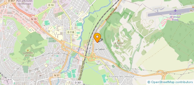 localisation de l'entreprise MONSIEUR JEAN CARREY  RAZE