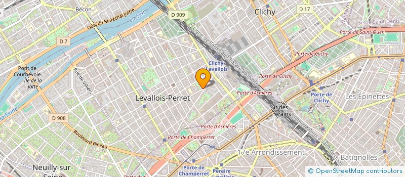 localisation de l'entreprise MONSIEUR JEAN CARRIERE à LEVALLOIS-PERRET