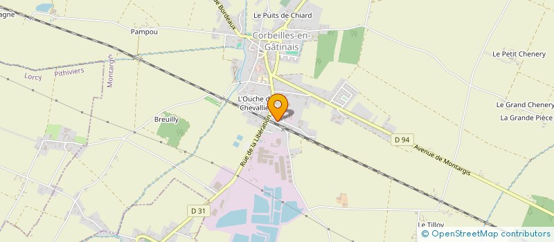 localisation de l'entreprise MONSIEUR JEAN CARRIGNON à CORBEILLES