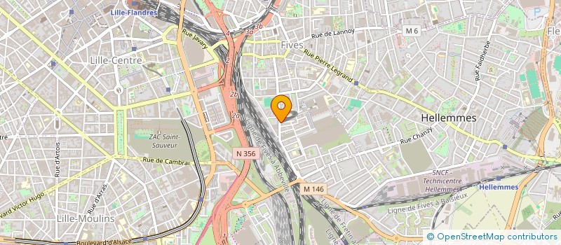 localisation de l'entreprise MONSIEUR JEAN CARRU à LILLE