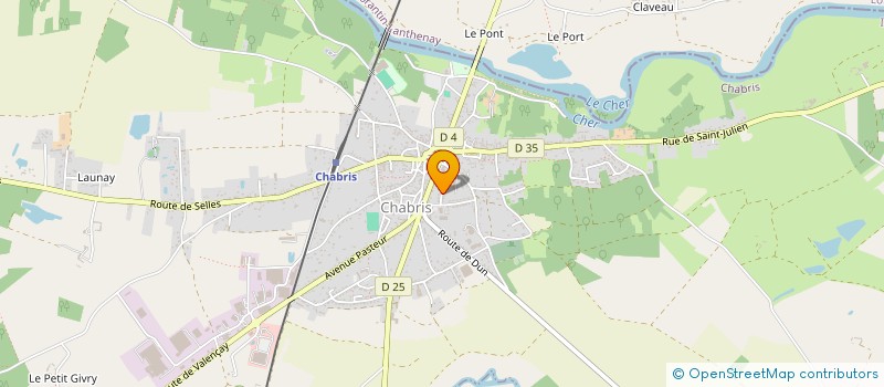 localisation de l'entreprise MONSIEUR JEAN CARSUZAA à CHABRIS