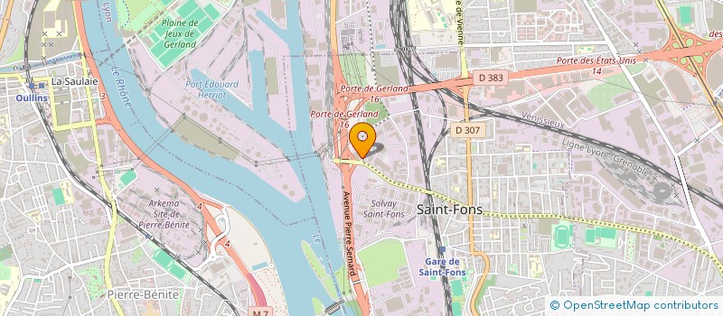 localisation de l'entreprise MONSIEUR JEAN CARTAGENA à SAINT-FONS