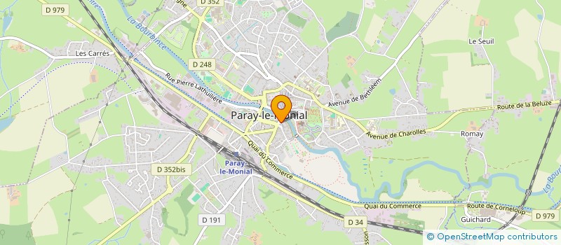 localisation de l'entreprise MONSIEUR JEAN CARTAL  PARAY-LE-MONIAL