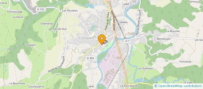 localisation de l'entreprise MONSIEUR JEAN CASALEGNO à COURPIERE