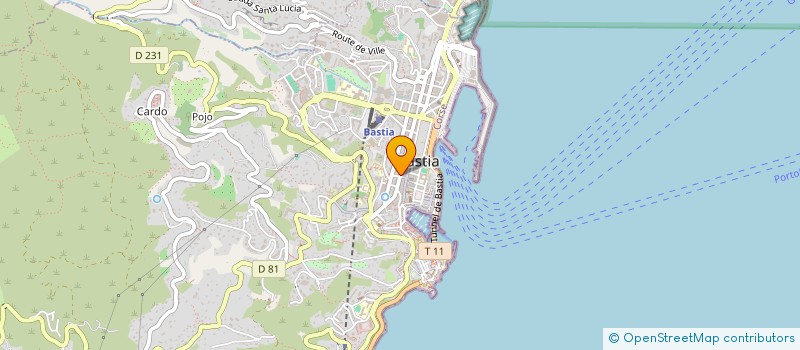 localisation de l'entreprise MONSIEUR JEAN CASANOVA à BASTIA