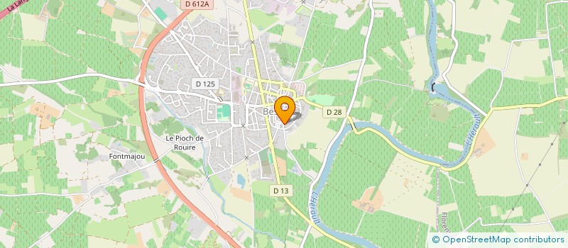 localisation de l'entreprise MONSIEUR JEAN CASANOVAS  BESSAN