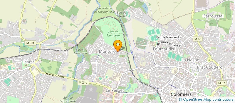 localisation de l'entreprise MONSIEUR JEAN CASSISA à COLOMIERS
