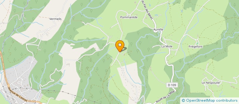 localisation de l'entreprise MONSIEUR JEAN CASTAGNE  PONT-DE-LARN