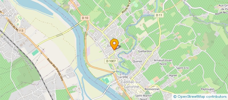 localisation de l'entreprise MONSIEUR JEAN CASTAING  BEGUEY