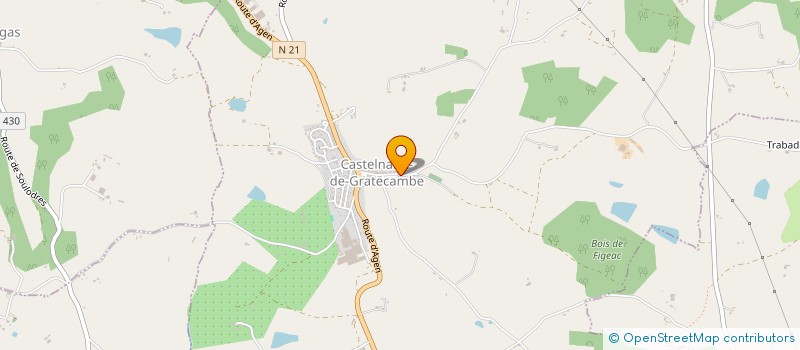 localisation de l'entreprise MONSIEUR JEAN CASTANET  MONVIEL