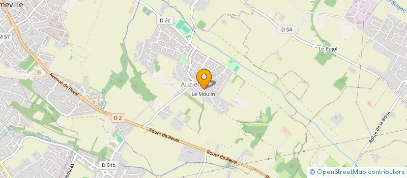 localisation de l'entreprise MONSIEUR JEAN CASTEL à AUZIELLE