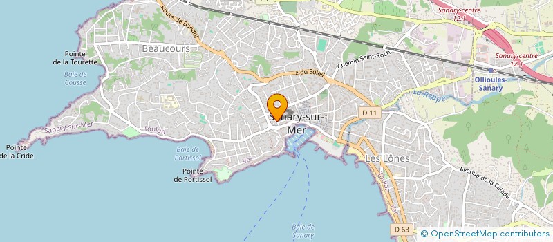 localisation de l'entreprise MONSIEUR JEAN CASTELLETTO-FRABOULET à SANARY-SUR-MER