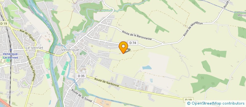 localisation de l'entreprise MONSIEUR JEAN CASTERES à VENERQUE